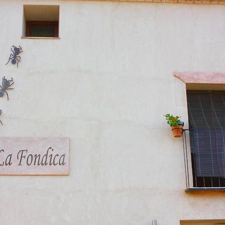 Hotel La Fonda De La Estacion La Puebla De Valverde Zewnętrze zdjęcie