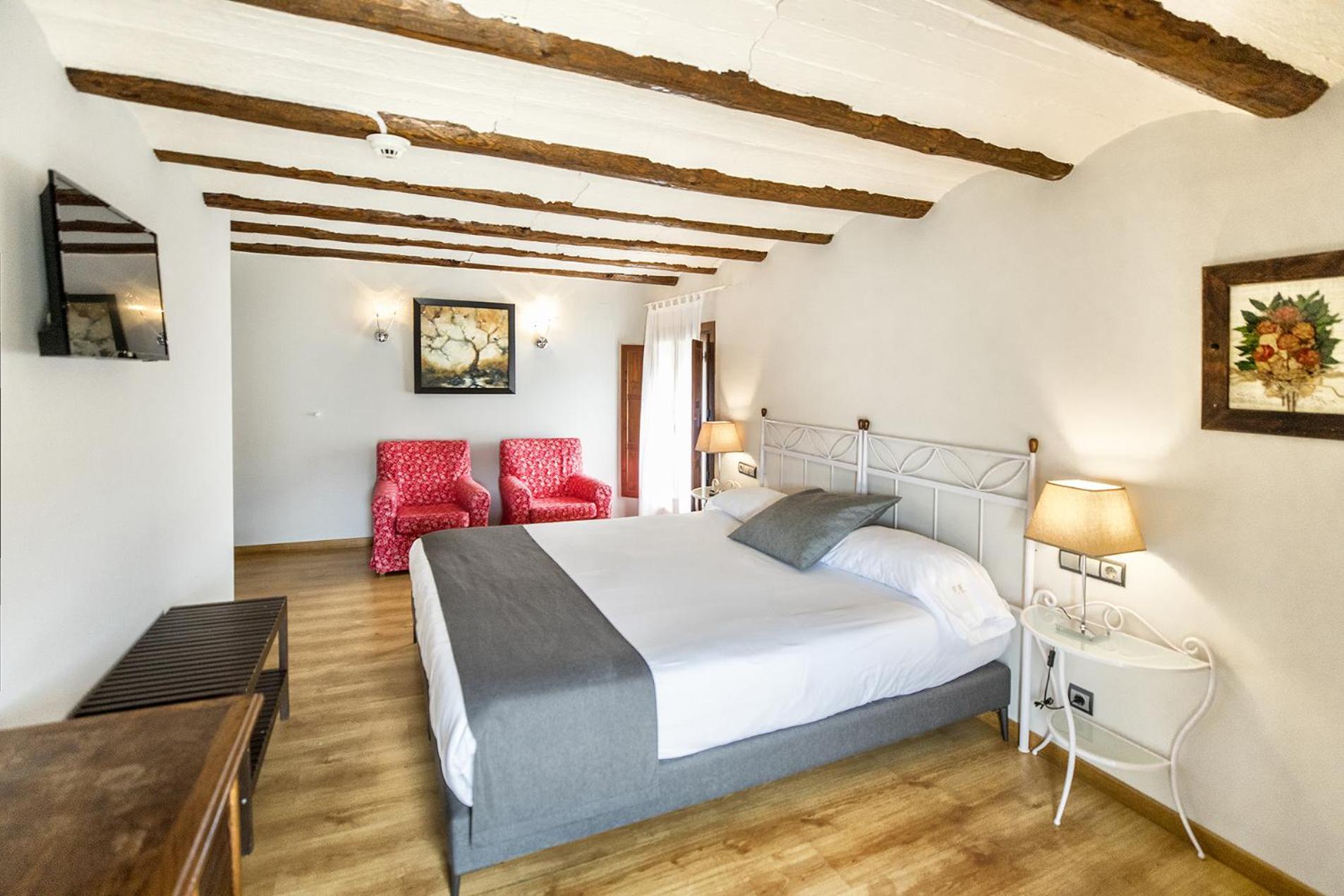 Hotel La Fonda De La Estacion La Puebla De Valverde Zewnętrze zdjęcie